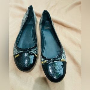 Tory Burch snakeskin loafers